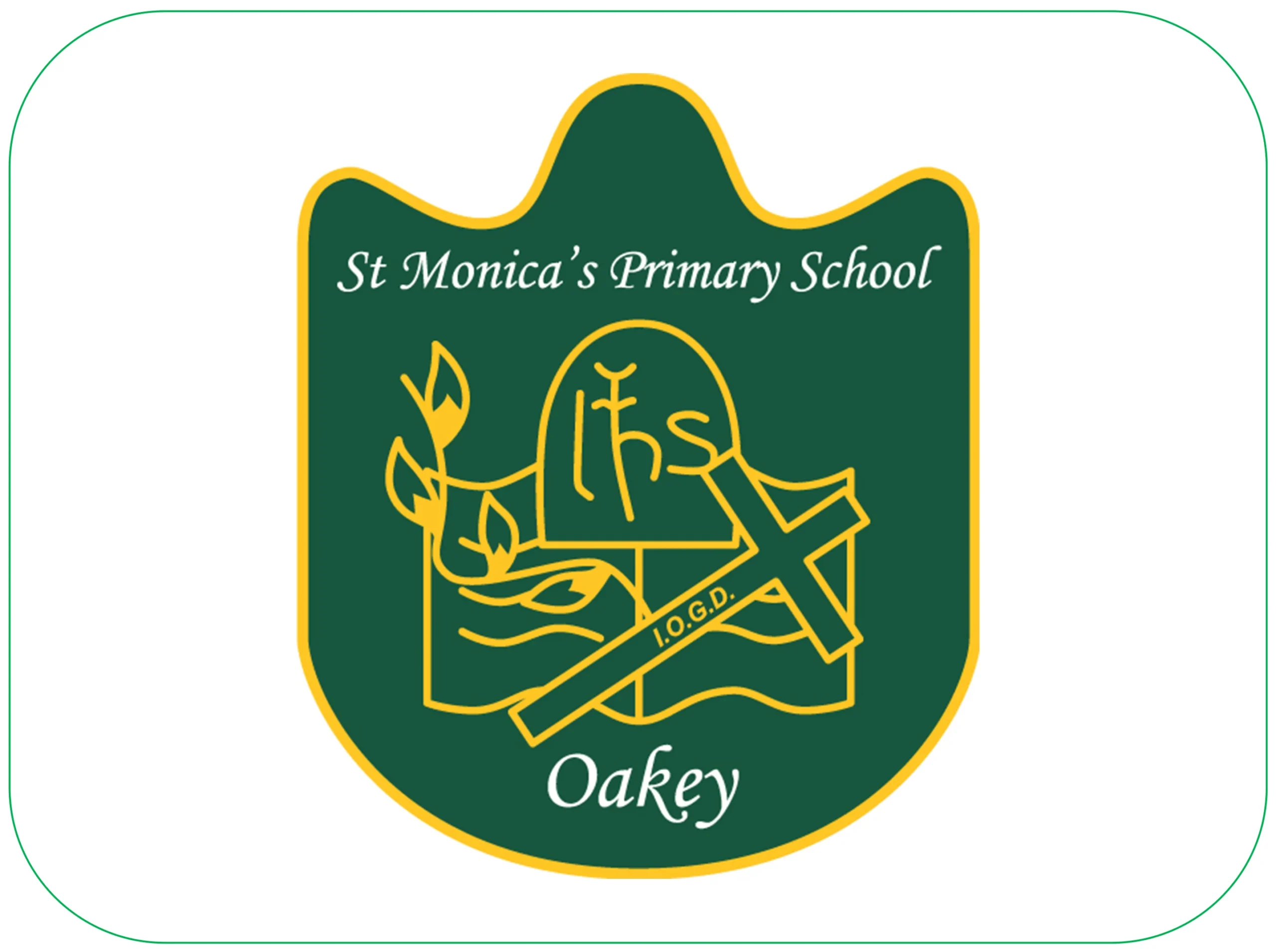 Skilled Workplace St Monica's Primary School Logo