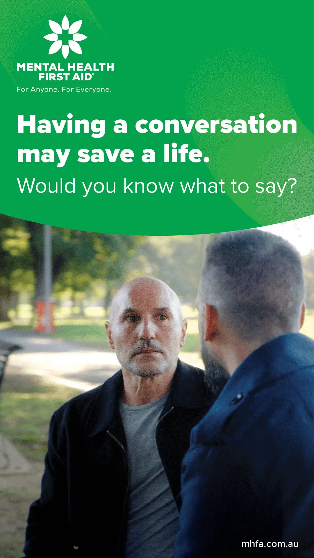 MHFA Conversation Save Life Campaign